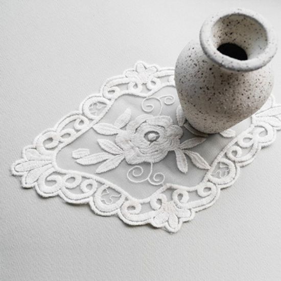 로즈 레이스 테이블 데코