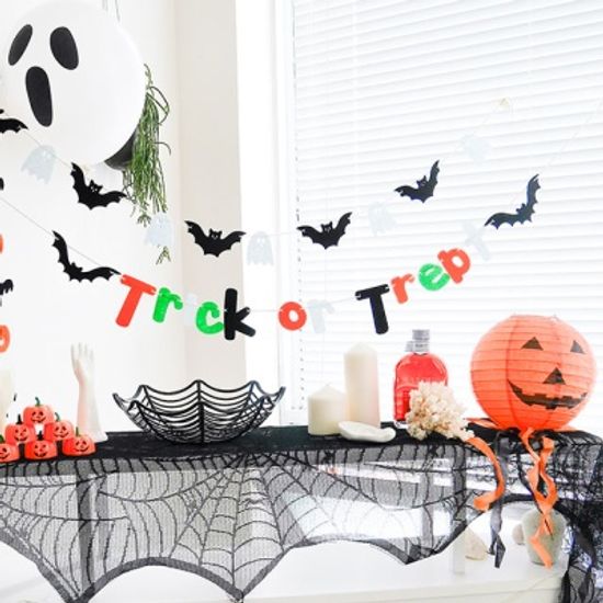 할로윈 트릭 오어 트릿 가랜드