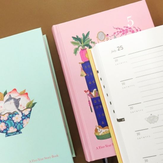 [5년일기장] 묘한련화_A Five-year Story Book
