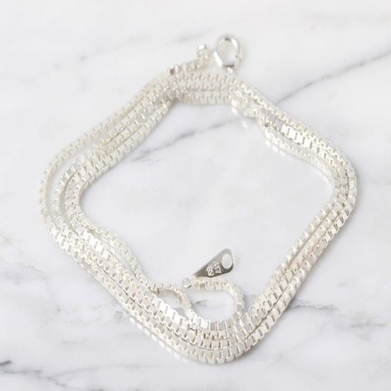 은 목걸이 체인 925실버 /얇은 2mm (9종 택)