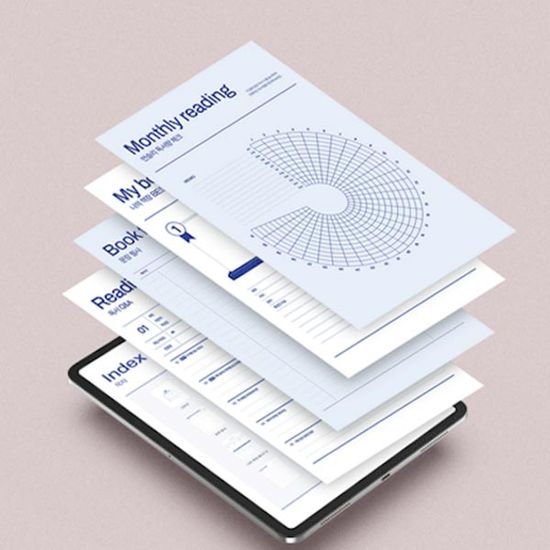 딥북 Q&A 독서노트 굿노트 PDF 필사노트 독서기록장 