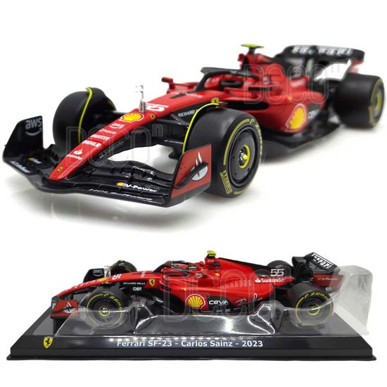 1:24 페라리 SF23 카를로스 사인츠 NO55 레이싱 하