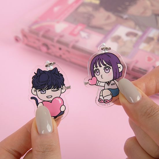 작전명 순정 마그넷 키링 2종