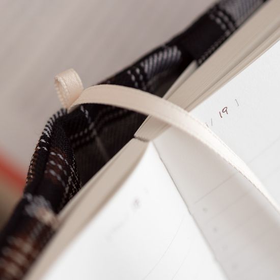 Novelist Vol.5 모던 체크 패브릭커버 다이어리