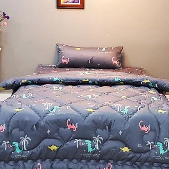 다이노스 40수 트윌면 차렵세트 S 이불+패드+베게커버