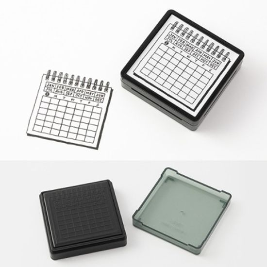 Paintable Stamp v.2 Daily Life - Calendar