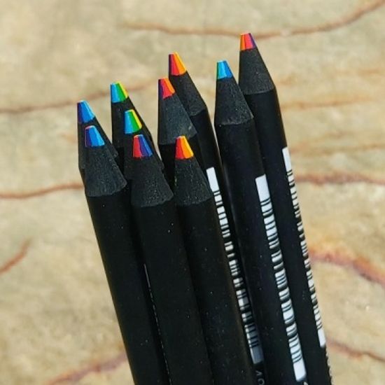 일본 카멜  Rainbow 색연필 BLACK-PAL 1자루
