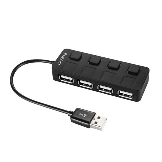 USB허브 무전원 4포트 포트별전 W90904F