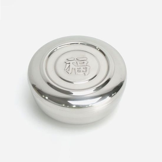 굽옥합 밥그릇 스텐 식기 업소용 한공기