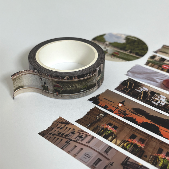 마이시리즈 파리 마스킹테이프 유럽 빈티지 마테