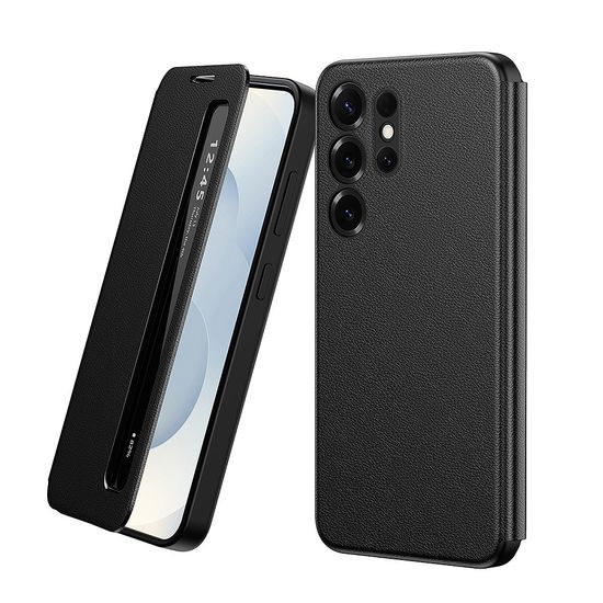 갤럭시 Z폴드 7 6 5 4 3 윈도우 뷰 플립 가죽 케이스