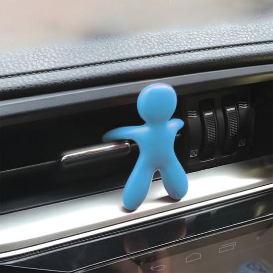 차량용 방향제 디퓨저 송풍구 걸이형 설치 블루 A820