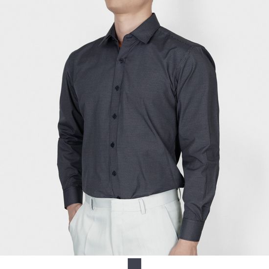 남성 와이셔츠 남방 정장 캐주얼 긴팔 데일리