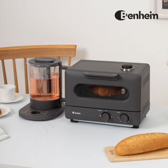 벤하임 브런치 온도조절 티포트 앤 스팀오븐 BBS-2000