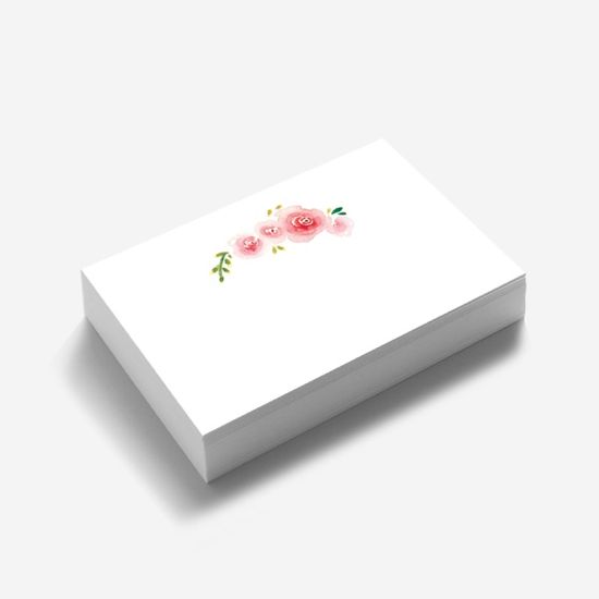 [앳원스]캘리그라피 플라워 수채화 무지엽서 vol-3