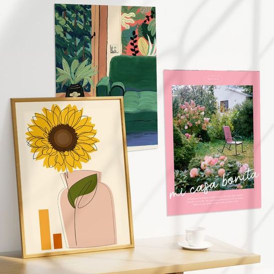 [단독] [1+1+1] 컨티뉴 감성 종이포스터 A3 골라담기