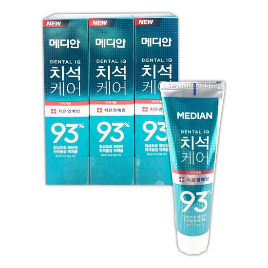 메디안 치석 잇몸 치약 120g X 3개입(WE4EFDB)