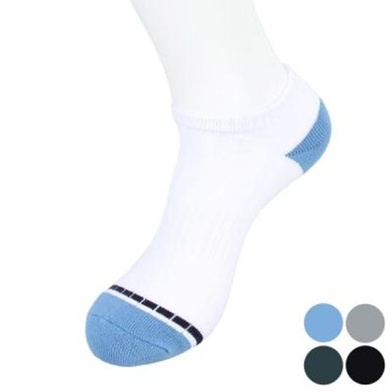 [쿠비카]라인 배색 스포츠 스니커즈 남성양말 MS153