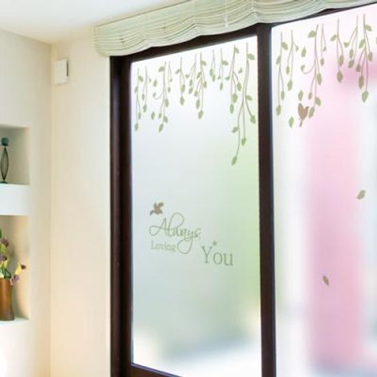 ps235-숲속의정원_유리문시트지