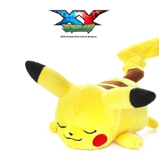 포켓몬스터 XY 엎드린 피카츄 봉제인형 17cm/인형선물