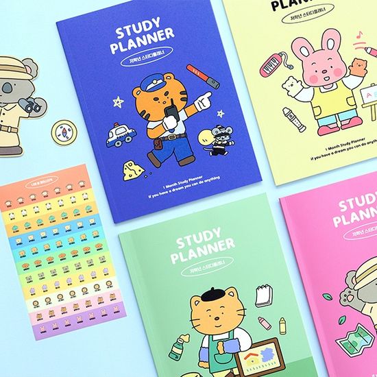 초등 나의 꿈 한 달 스터디 플래너 - 저학년 