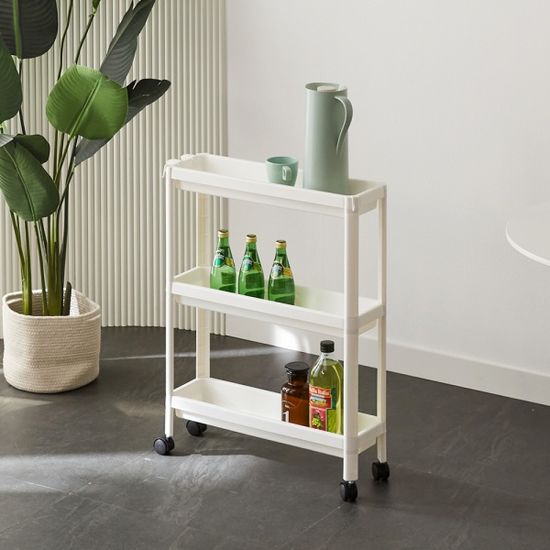 클리벤 이동식 틈새 수납함 (3단) KL-006