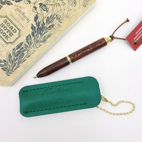 아그네스마틴_클래식 미니 파우치 볼펜 키링