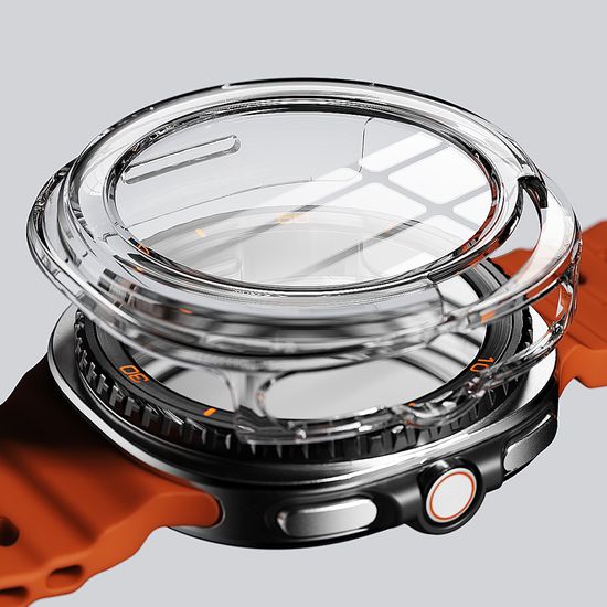 빅쏘 갤럭시워치8 클래식 케이스 강화유리 풀커버