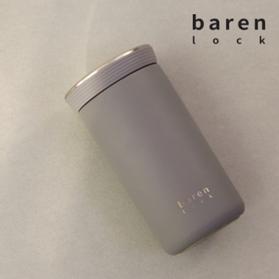 바른락 심플 진공 텀블러 350ml (그레이)