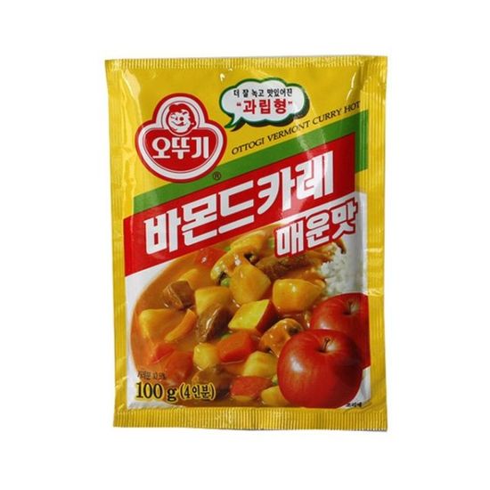 오뚜기 바몬드카레매운맛100g