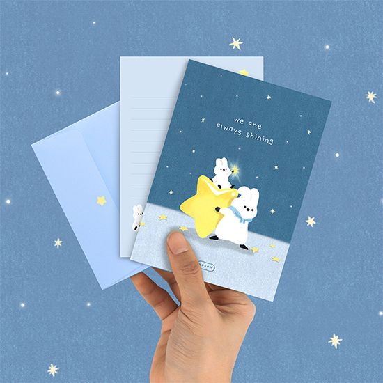 [대시앤도트] 보솜 미니 레터 세트