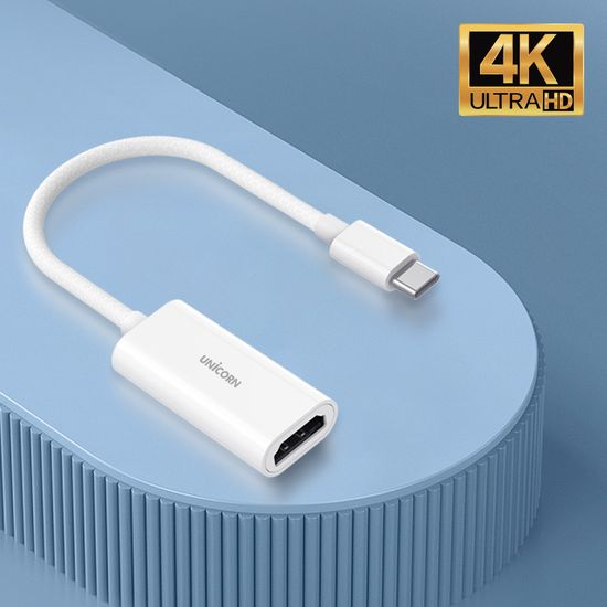 유니콘 USB Type-C to HDMI 변환젠더 컨버터 4K ULTRA