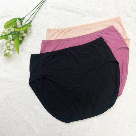 텐셀 기본무지팬티 3매세트 L-3XL빅사이즈 데일리팬티
