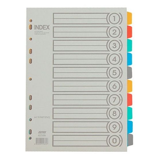 대흥 바인더인덱스PP i610 10분류 1SET