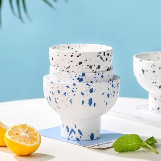 스플레쉬 요거트보울 그릇 아이스크림 샐러드 그릇