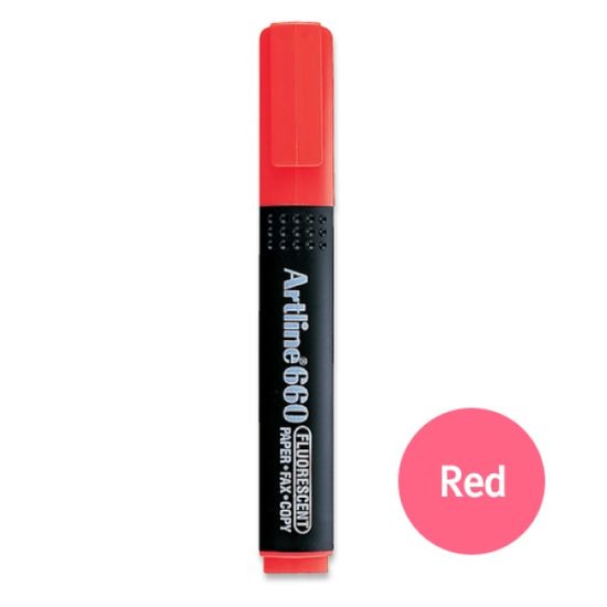 형광펜 EK-660(노랑/그린/핑크/보라/파랑/주황/빨강)