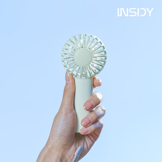 인사이디 BLDC 휴대용 핸디 선풍기 저소음 IHF-200