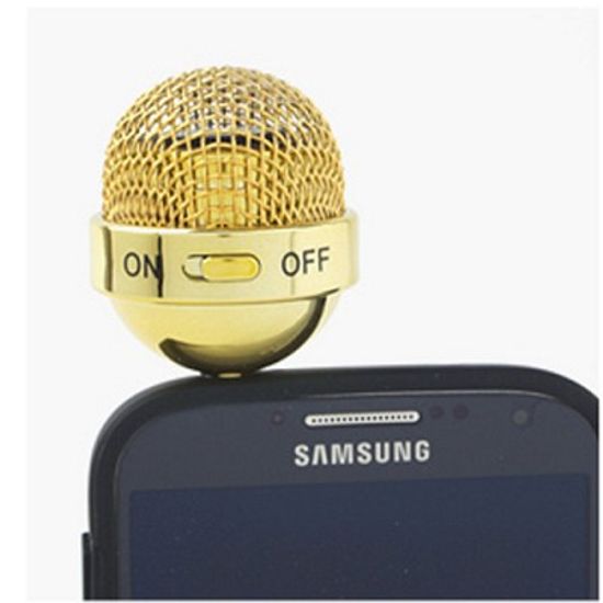 Audio dock 충전식 다이나믹마이크모양 스마트스피커