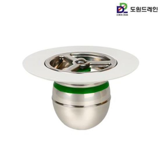 하수구 냄새/벌레 차단 고급형 하수구 트랩 스텐 50mm