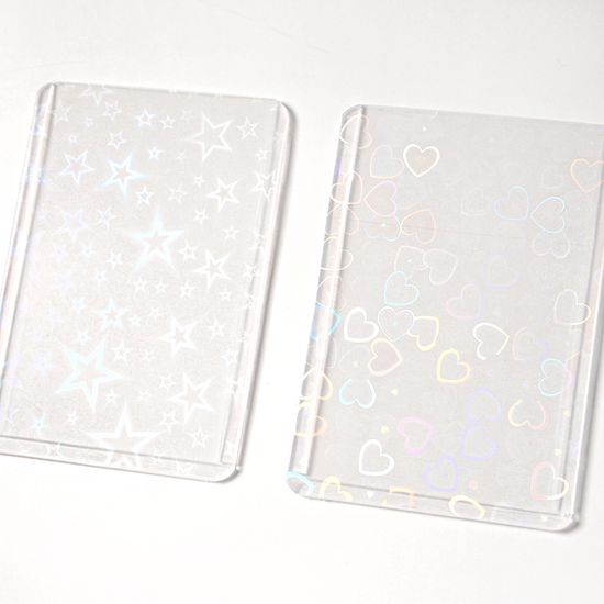 세로형 홀로그램 탑로더(10매입) 디자인 랜덤발송