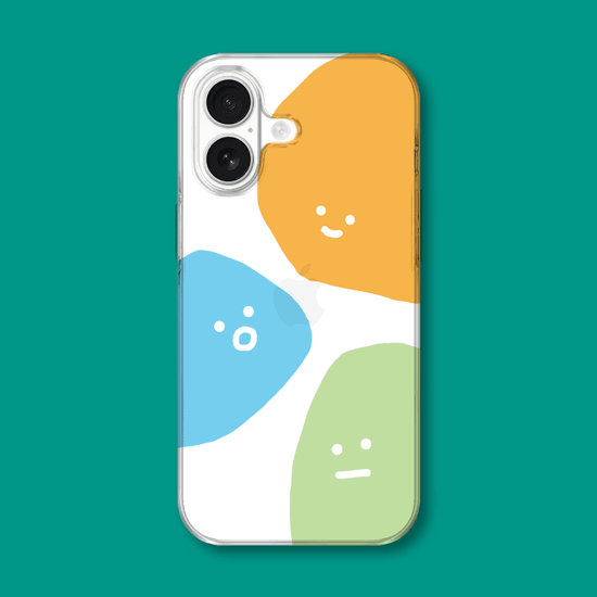 아칸[특가] 단 조약돌 투명 젤리케이스(전기종)