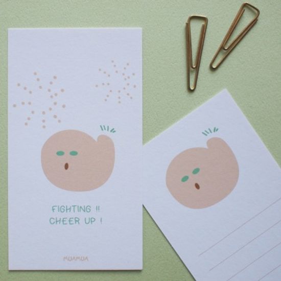 무아무아 미니 메세지 카드