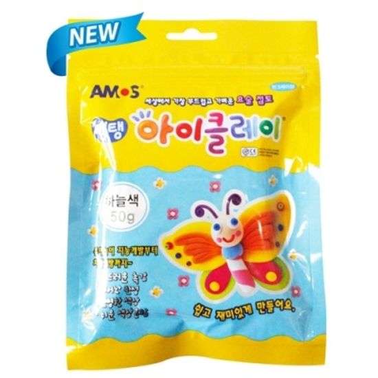 [아모스] 아이클레이50g 하늘색 [개/1] 349761