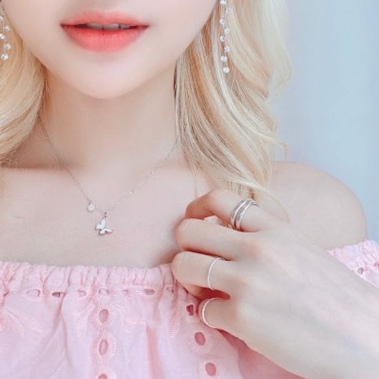 (기쁨의 발견) 변색없는 나빌레라 탄생석 목걸이