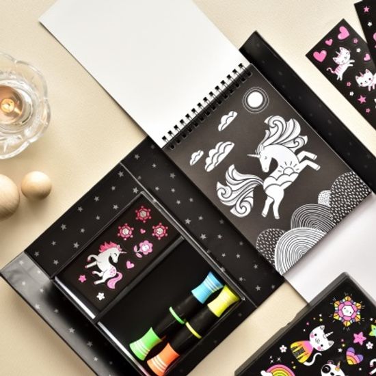 타이거 트라이브 색칠공부 컬러링 세트