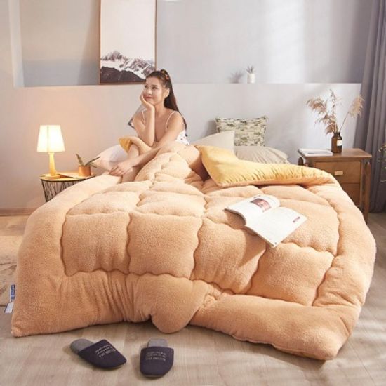 프리미엄 양면 양털 극세사 보들보들침대 차렵이불