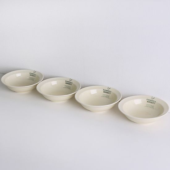 파밍스 마켓 레터링 찬기, 쿠프 12cm 4p세트