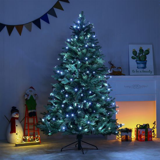 [도토로] 180cm 전나무 트리 LED 3색 전구 택