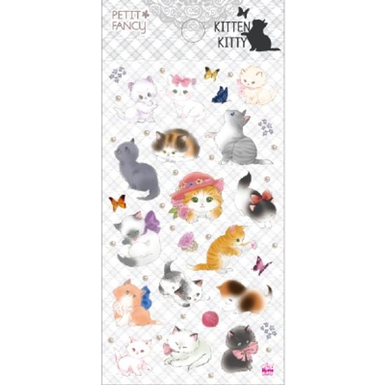DA5412 KITTEN KITTY 키튼 키티 고양이 캐릭터 스티커