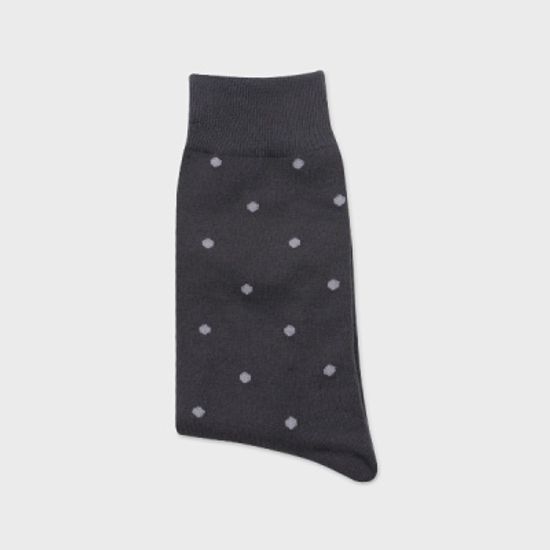위트 도트 양말(챠콜그레이)